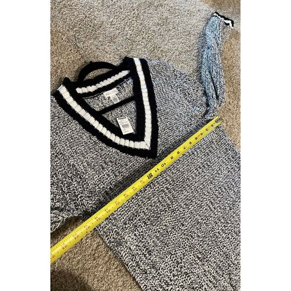 Tilley full tilt women deep v neck sweater xlarge knit hegry over size pullover - Picture 7 of 8